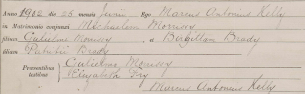 MORRISSY, Bridget (known as Della)