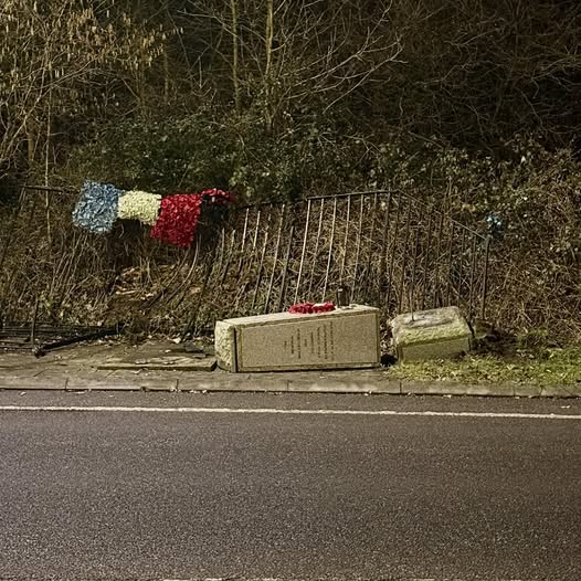 Horton Memorial Destruction